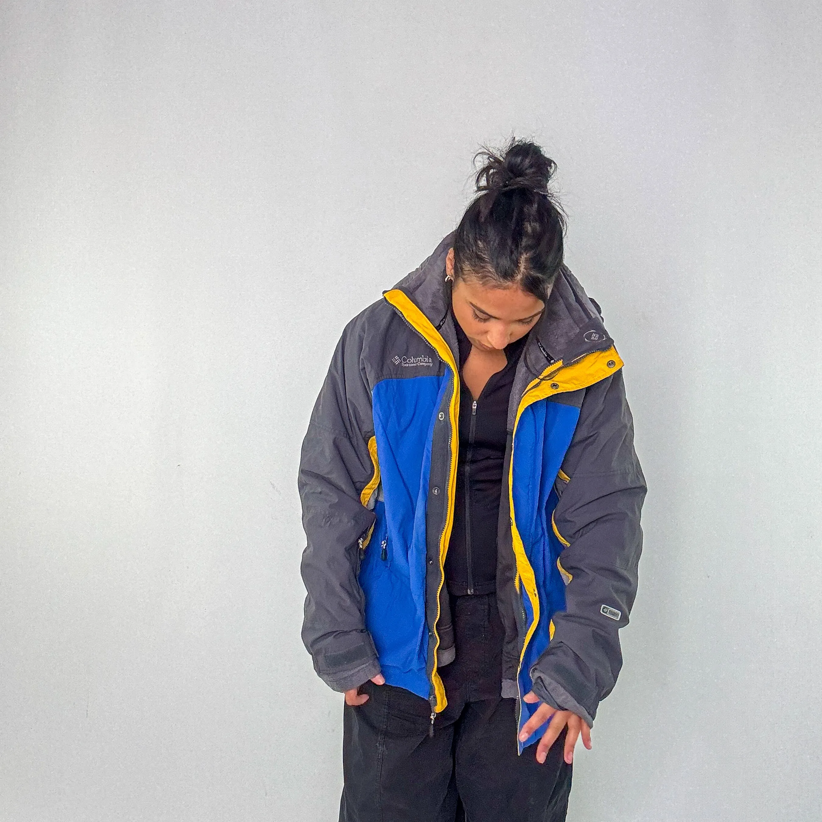 Blue 90s Columbia Sportswear Rain Jacket (XL)