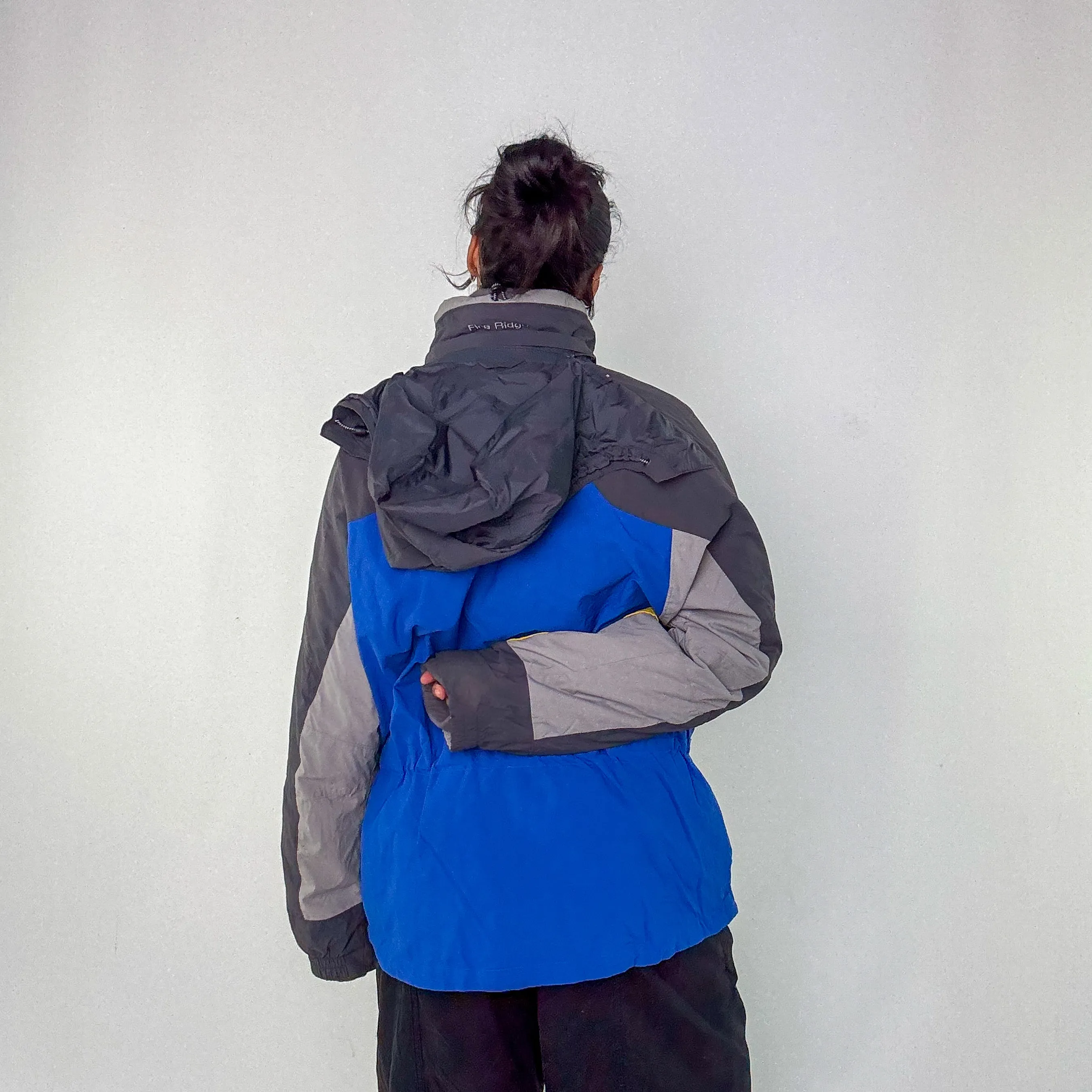 Blue 90s Columbia Sportswear Rain Jacket (XL)