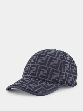 Blue FF Jacquard Baseball Cap