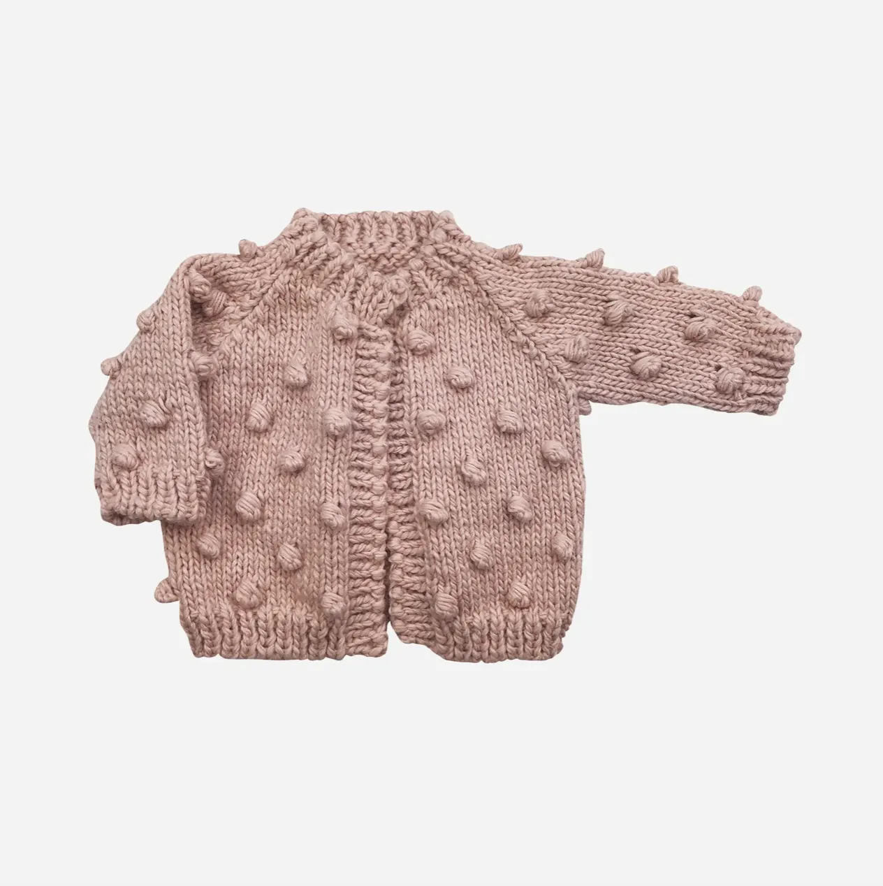 Blueberry Hill- Popcorn Cardigan
