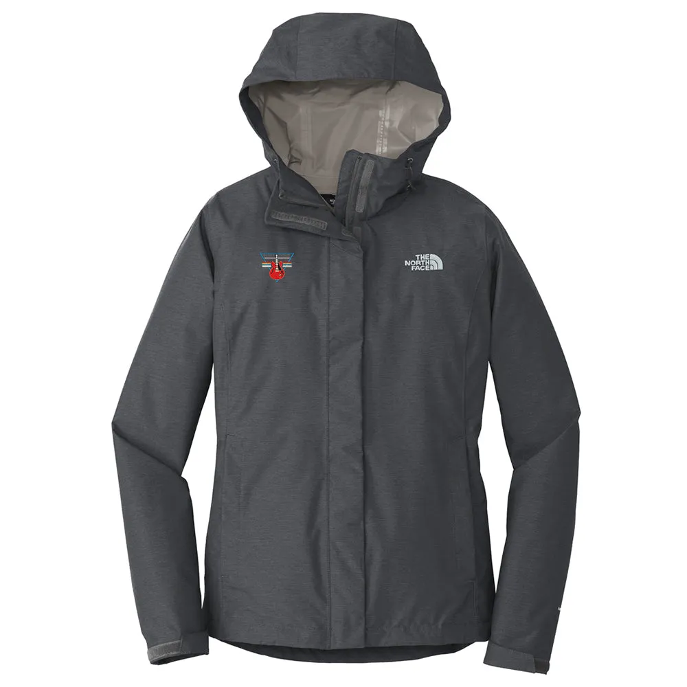 Blues Rock Triangle The North Face Rain Jacket (Women)