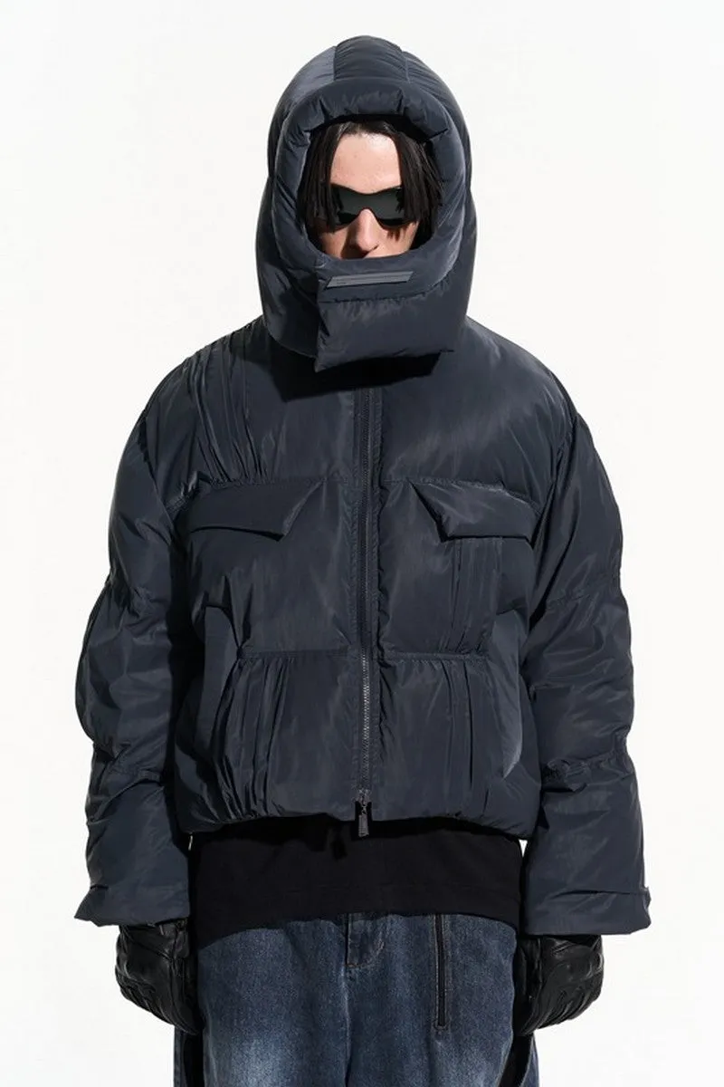 BNP Layered Logo Down Jacket