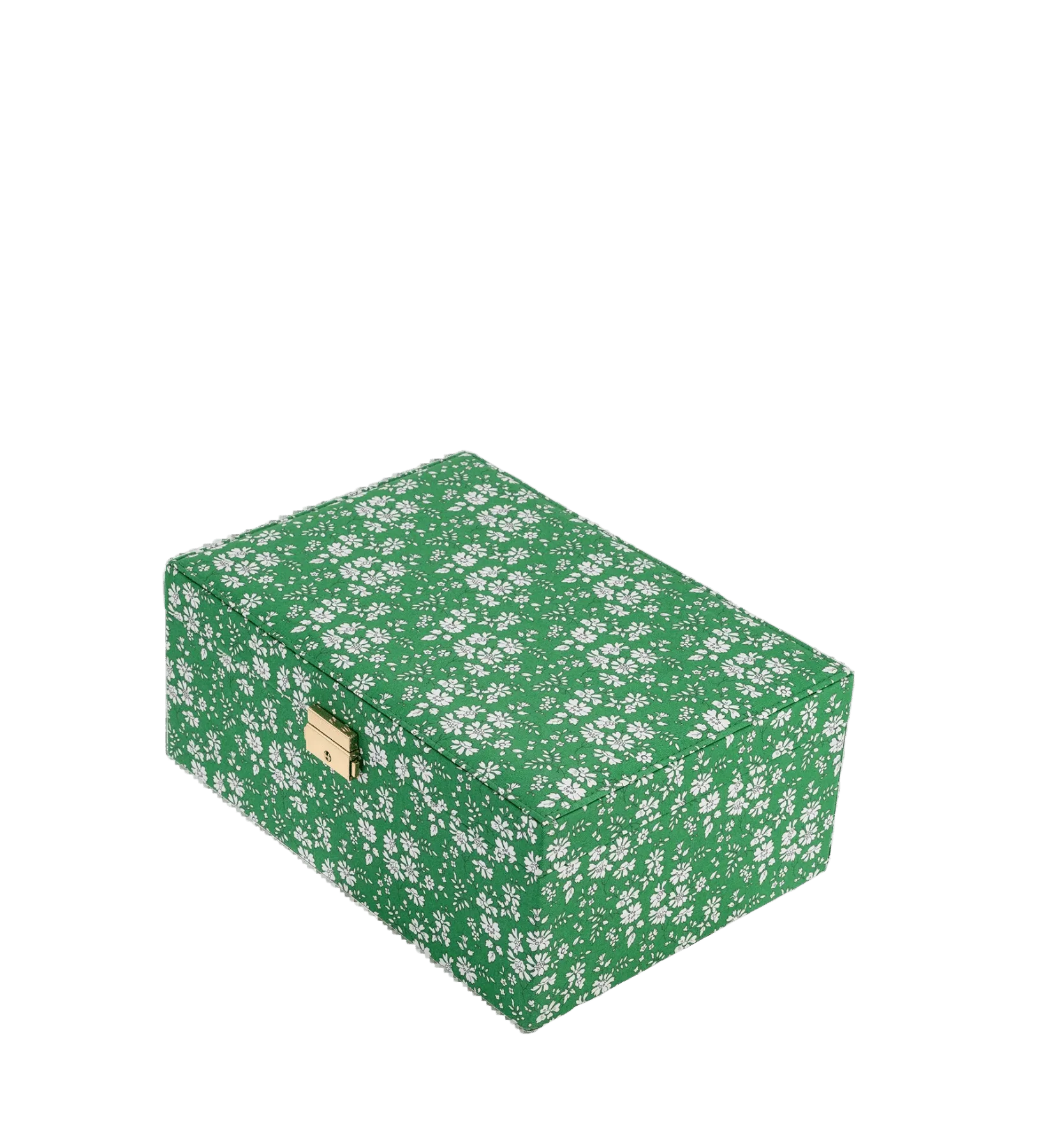 Bon Dep Liberty Capel Green Flower Jewellery Box