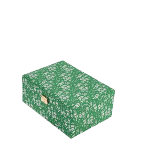 Bon Dep Liberty Capel Green Flower Jewellery Box