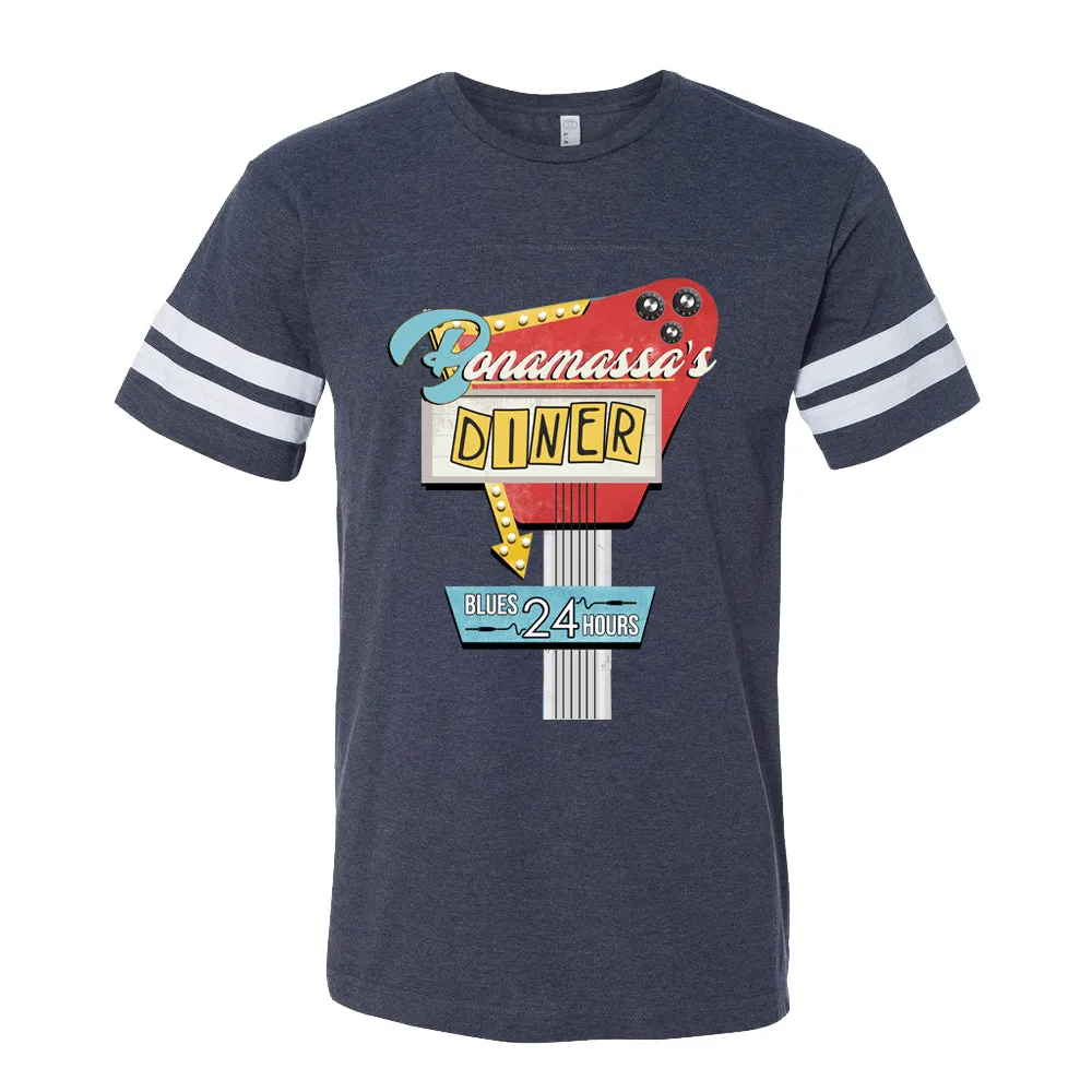 Bonamassa's Diner Football T-Shirt (Men)