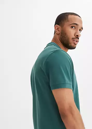 bonprix Collar Neck Polo Shirt | Grattan