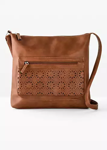 bonprix Faux Leather Shoulder Bag | Grattan