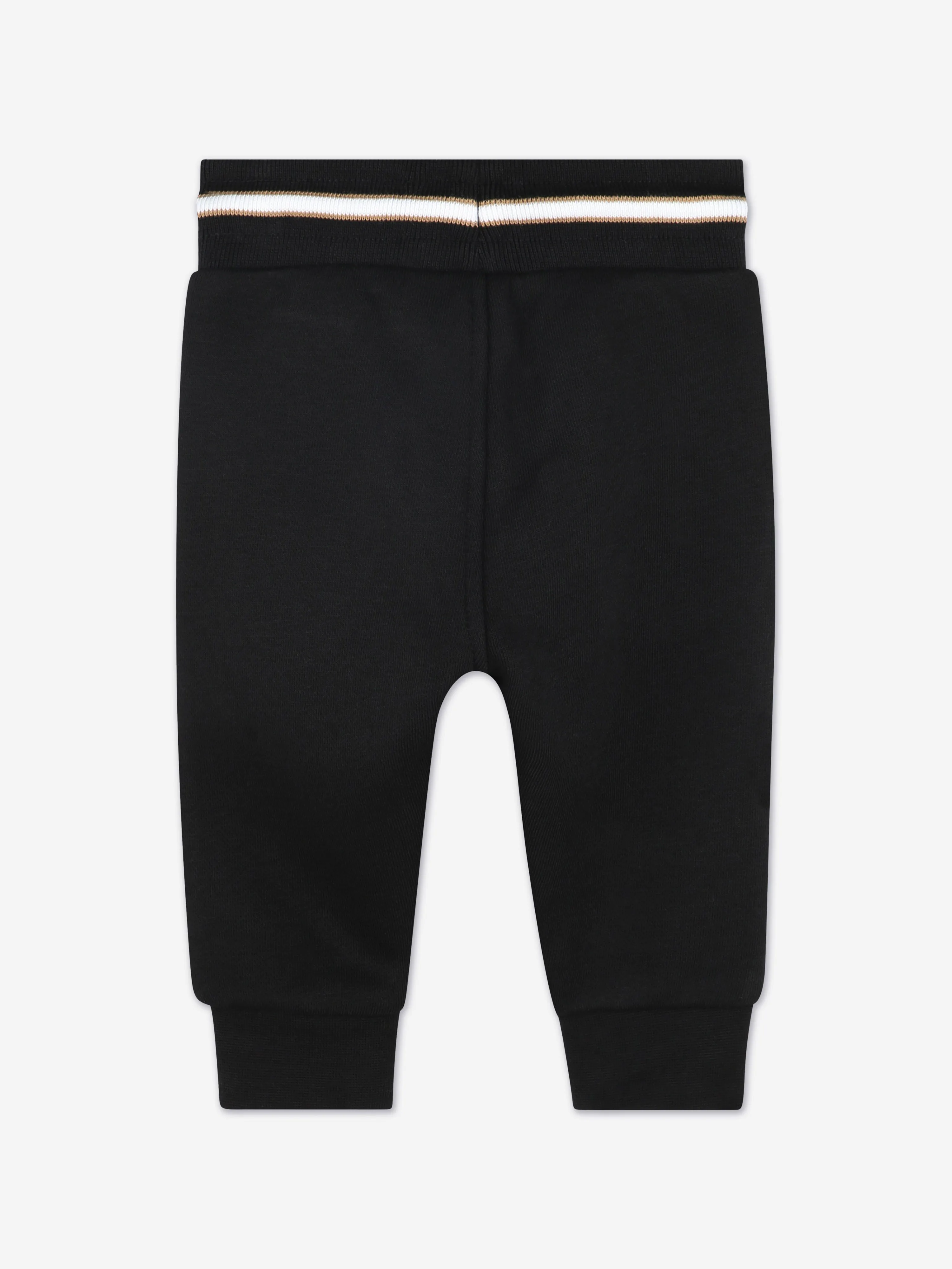 BOSS Baby Boys Logo Print Tracksuit in Black