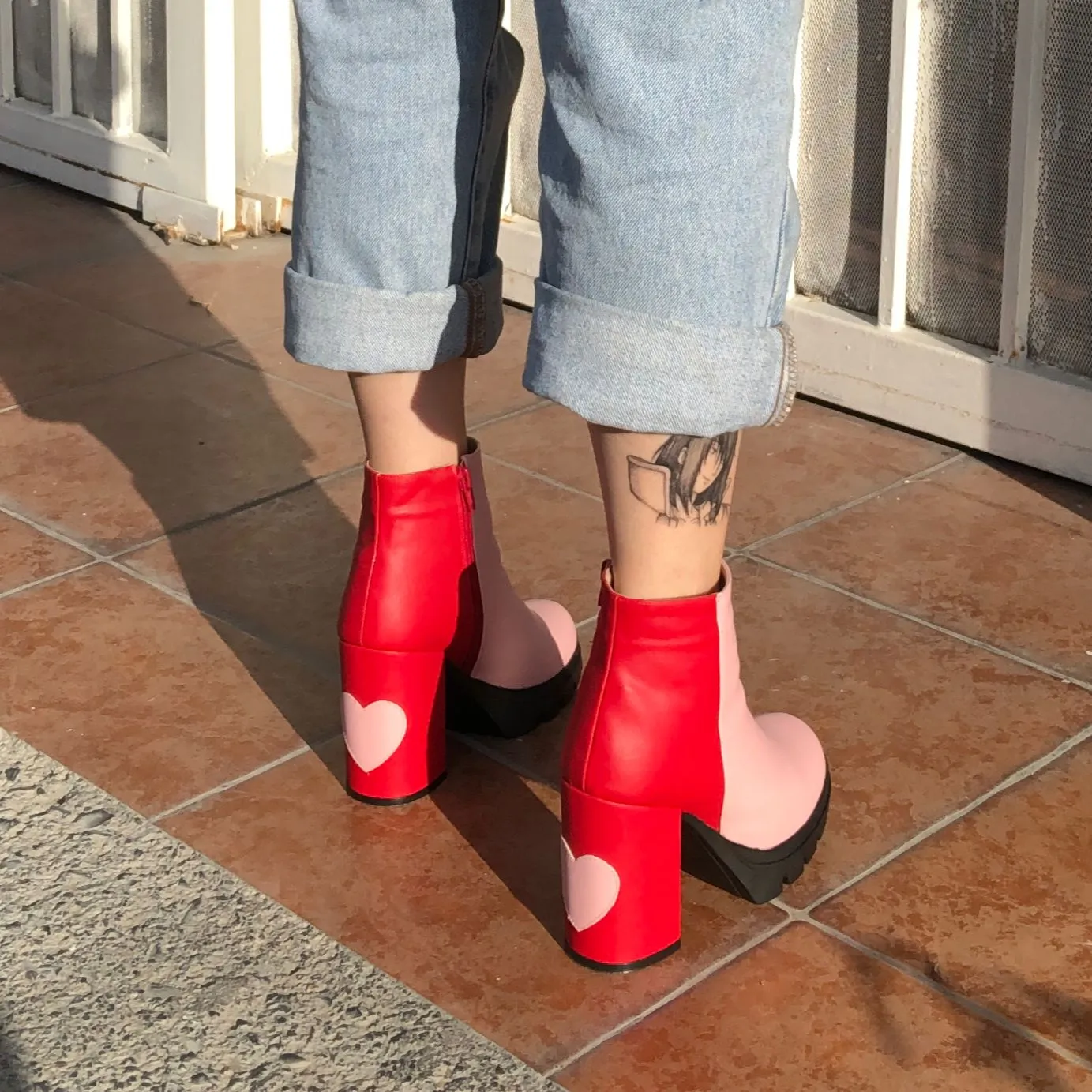 Botas Red Queen Plataformas