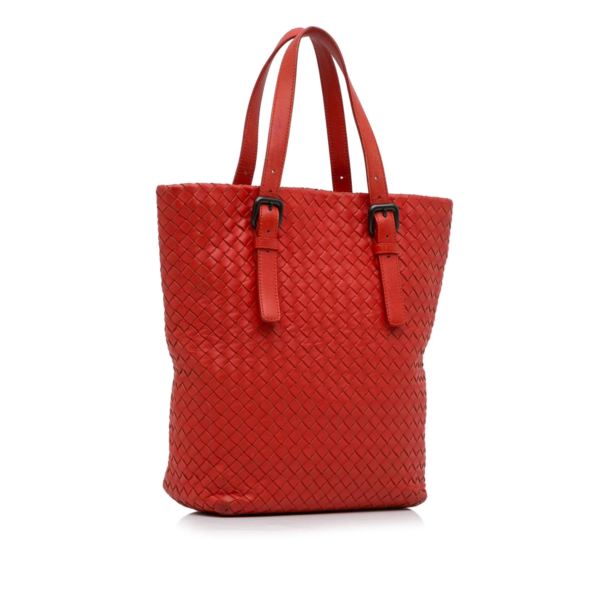 Bottega Veneta Large Intrecciato Cesta Tote Bag