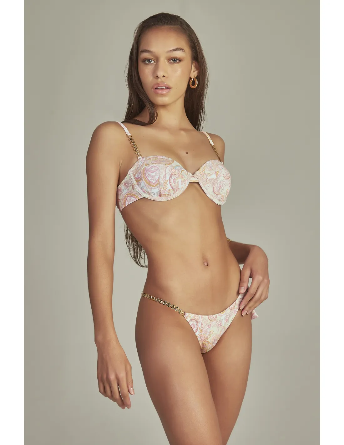 Bottom Bikini Agatha Green Paisley