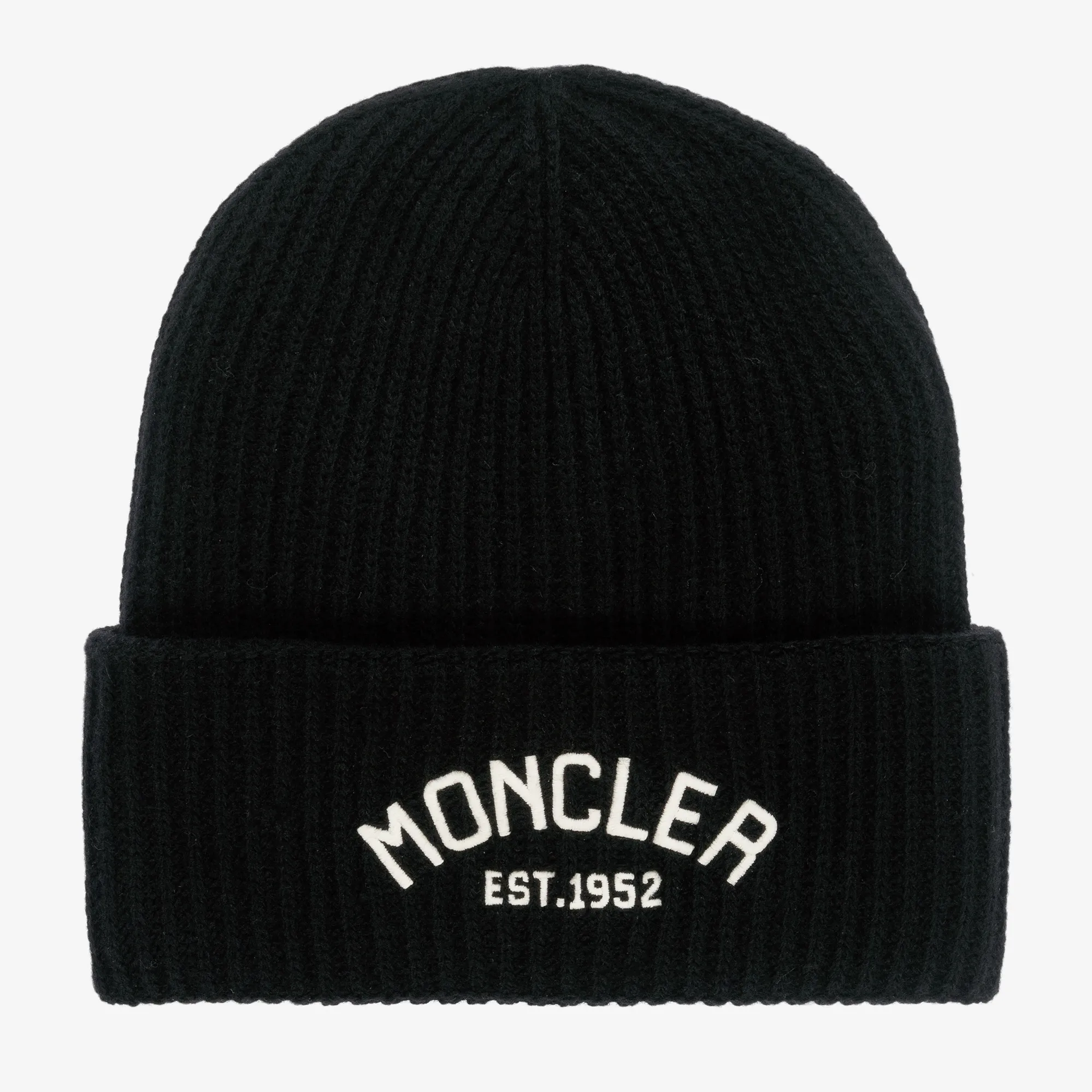 Boys Black Knitted Wool Beanie