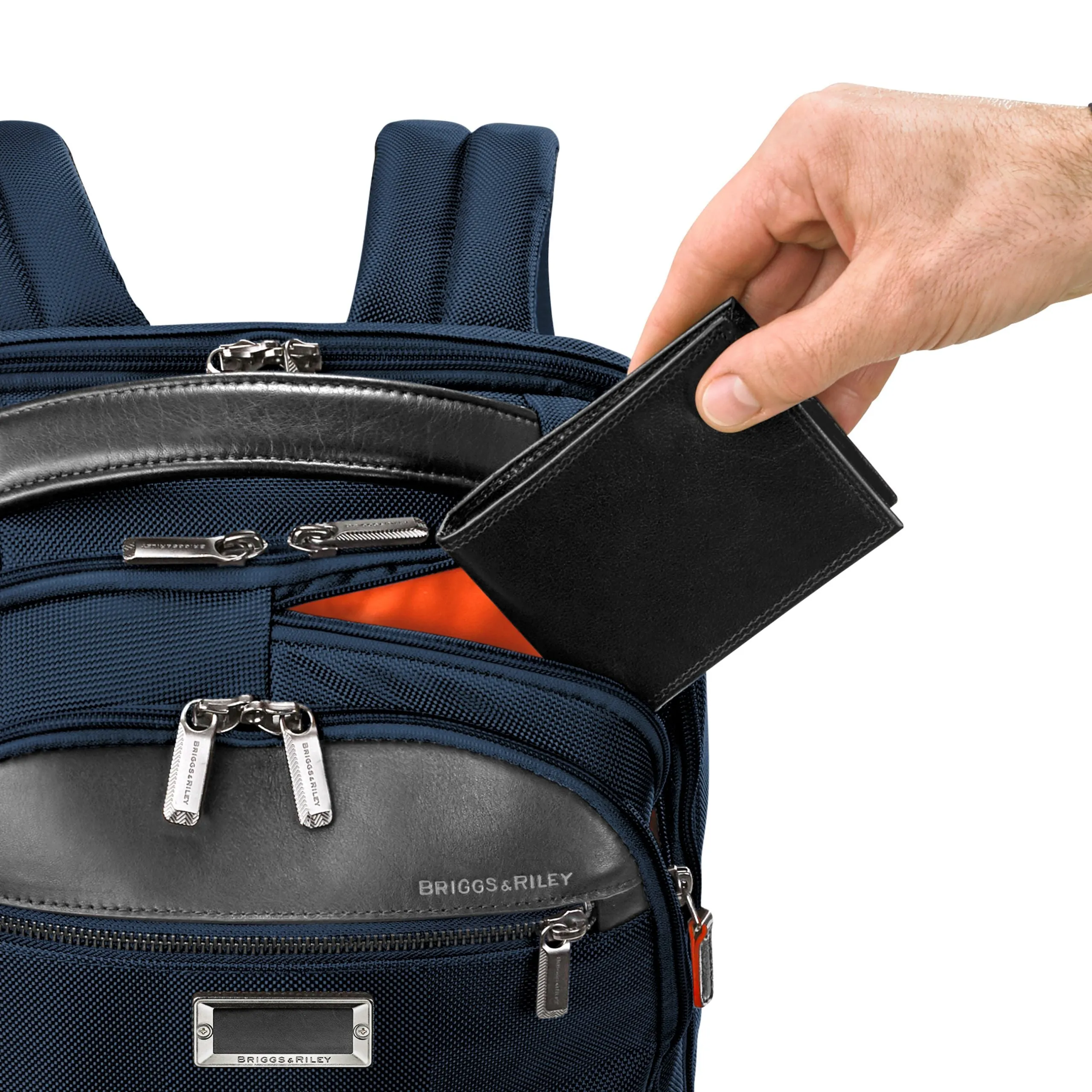 Briggs & Riley @work Medium Backpack - Navy