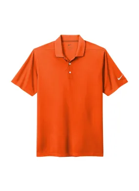 Brilliant Orange Nike Dri-FIT Micro Pique 2.0 Polo | Polo Shirt Logo