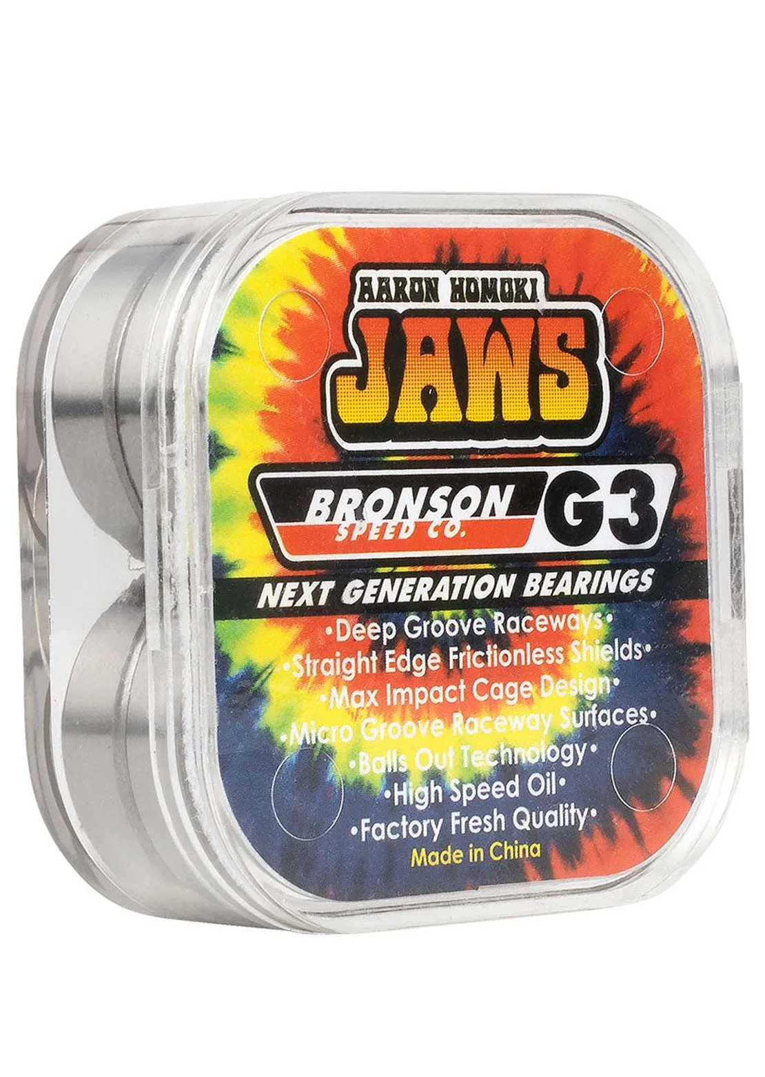 Bronson G3 Aaron Jaws Homoki Skateboard Bearing