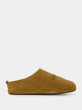 Brown Alaska Suede Slippers