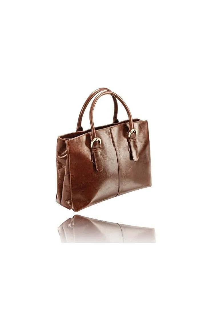 Brown Leather Bag For Womens