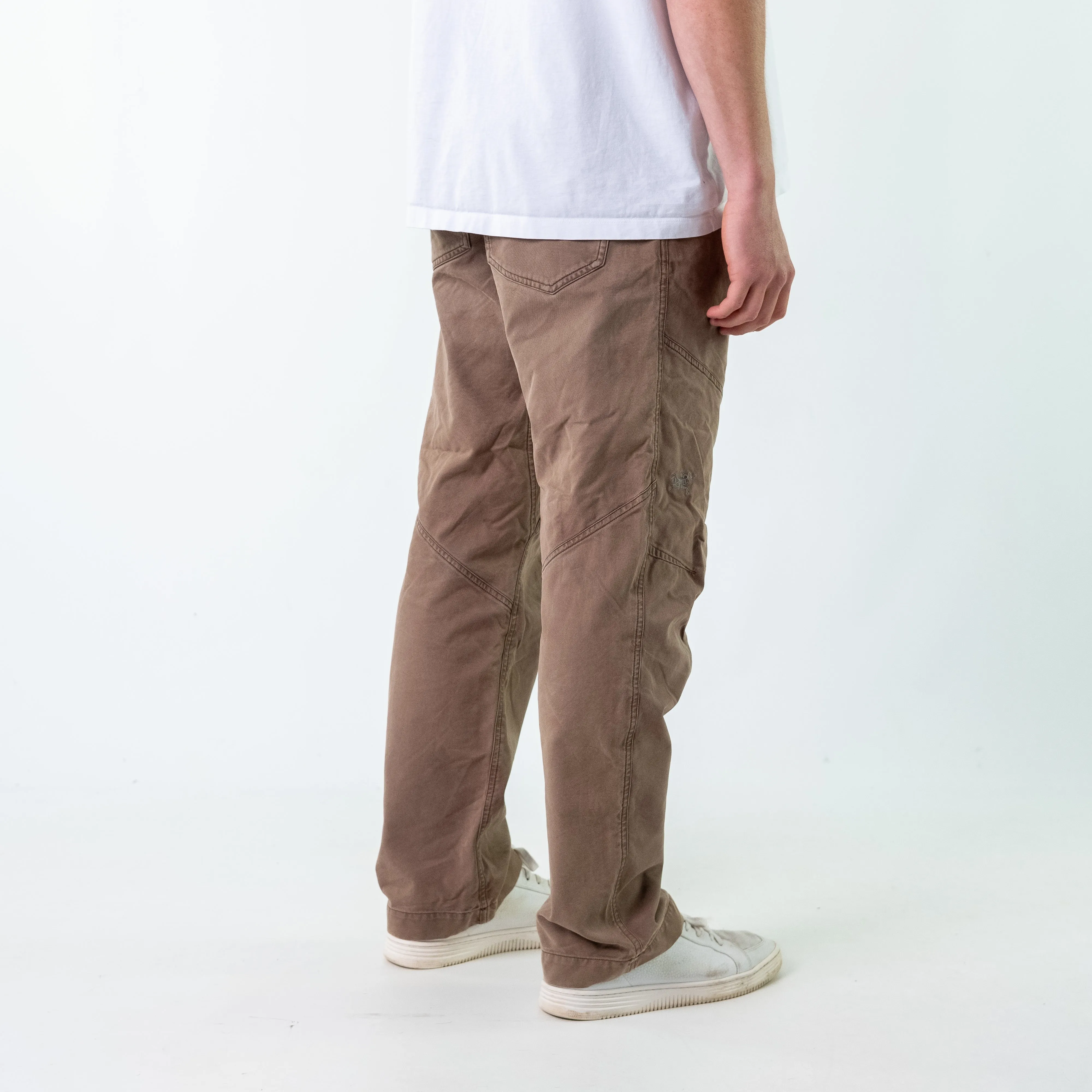 Brown y2ks Arc'teryx Woven Cargo Pants Baggy Pants (32x32)