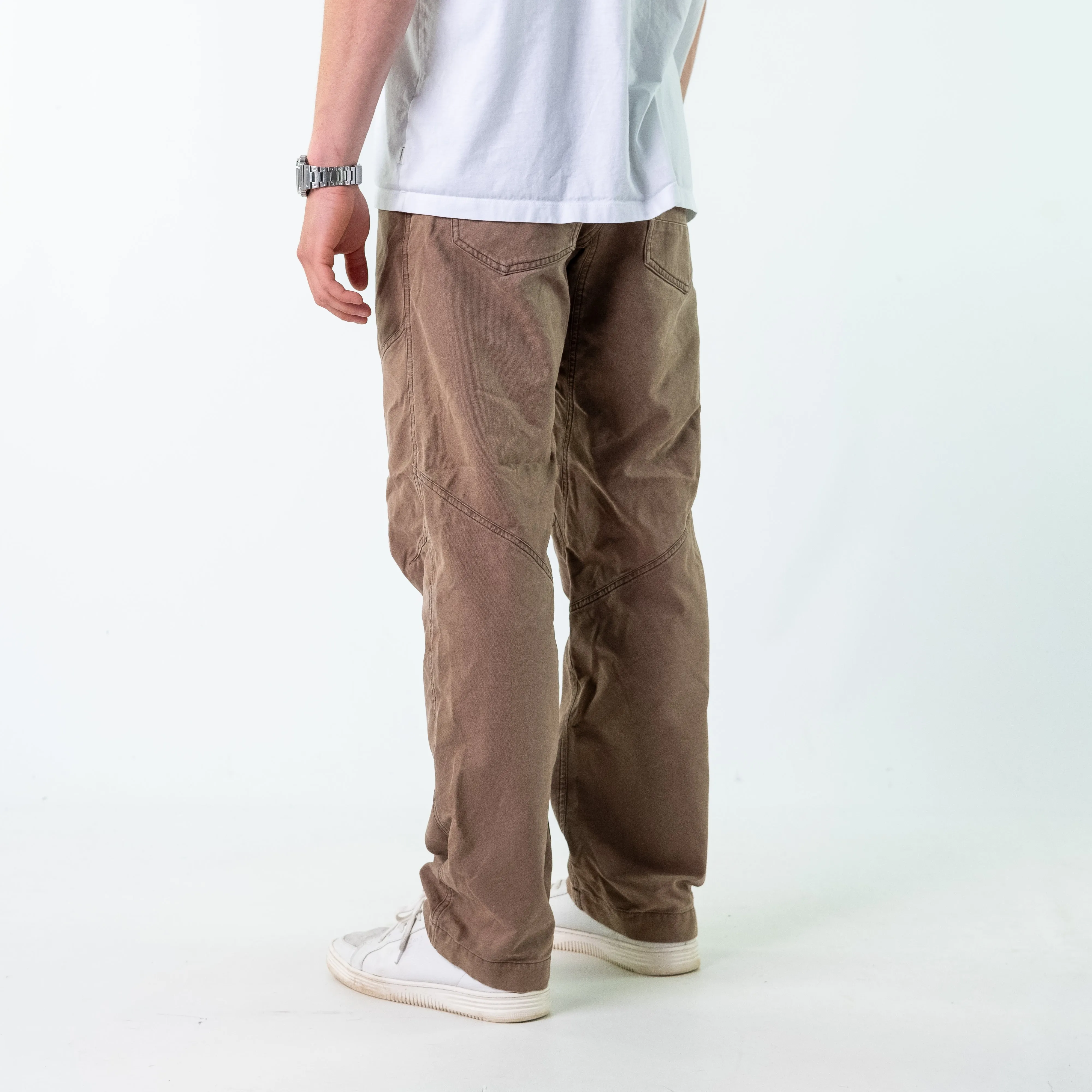 Brown y2ks Arc'teryx Woven Cargo Pants Baggy Pants (32x32)