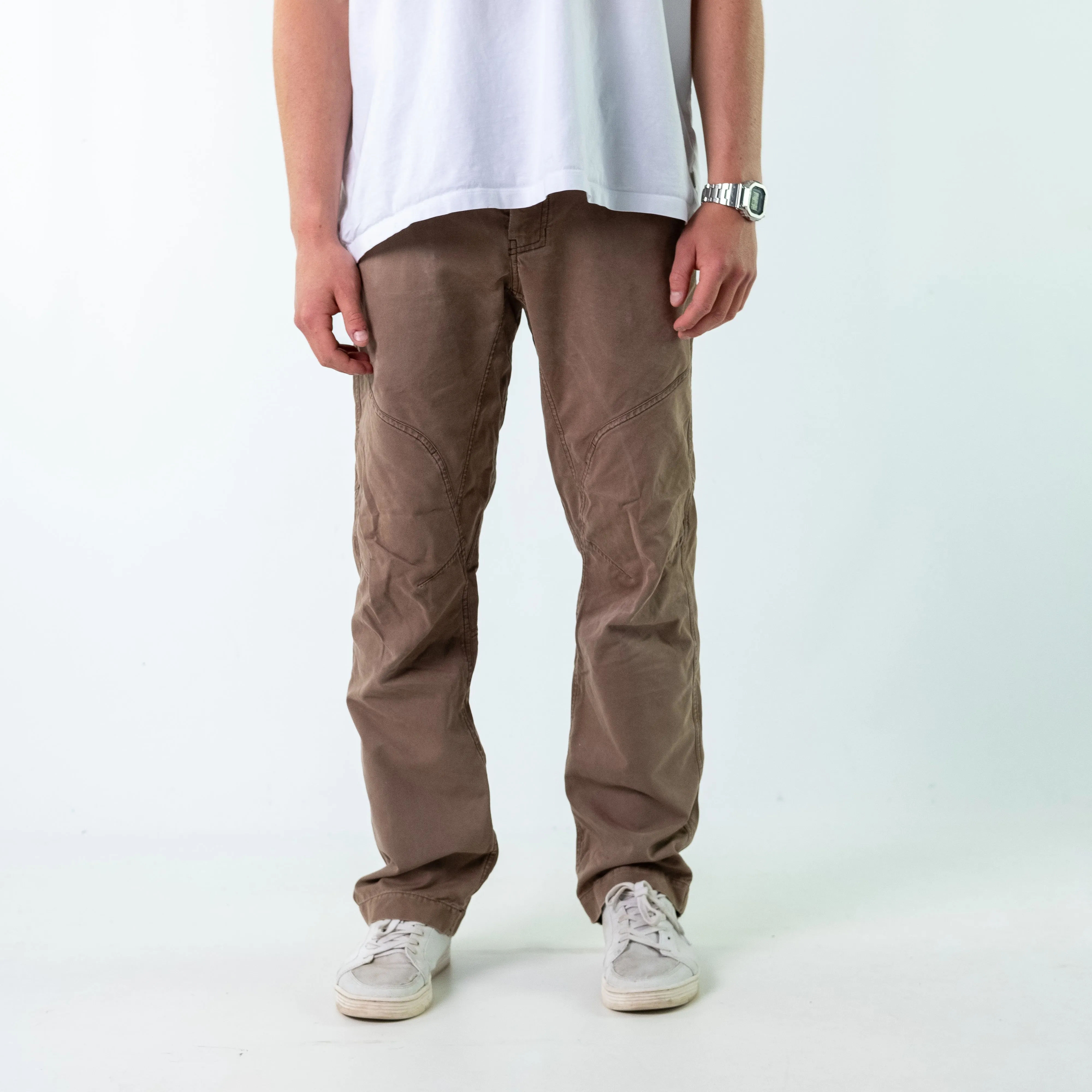 Brown y2ks Arc'teryx Woven Cargo Pants Baggy Pants (32x32)