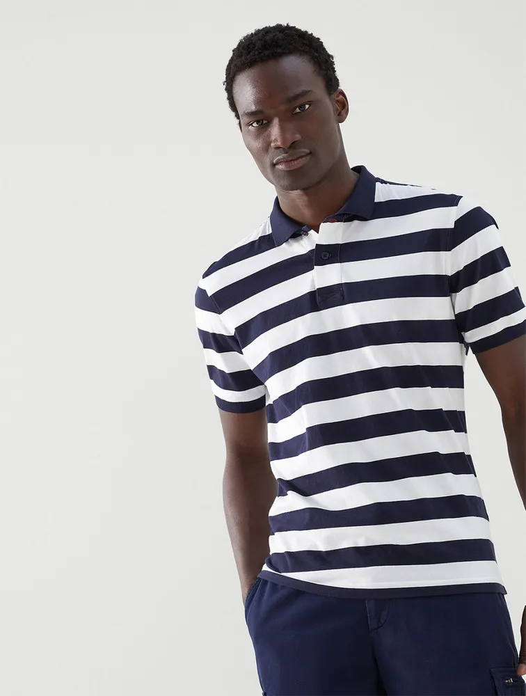 BRUNELLO CUCINELLI Striped Polo Shirt