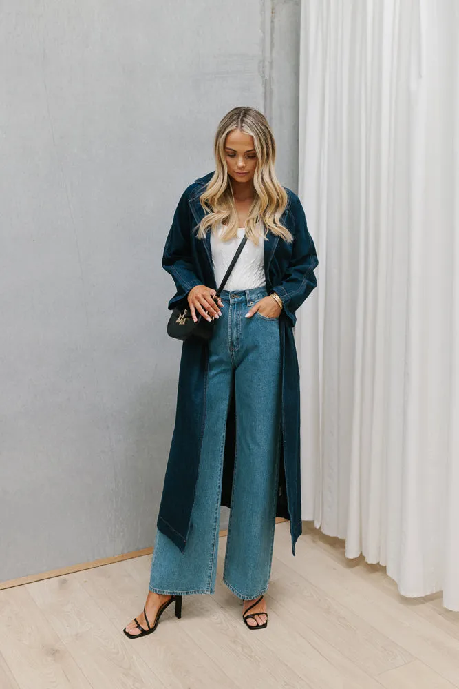 Brylee Jacket - Dark Denim
