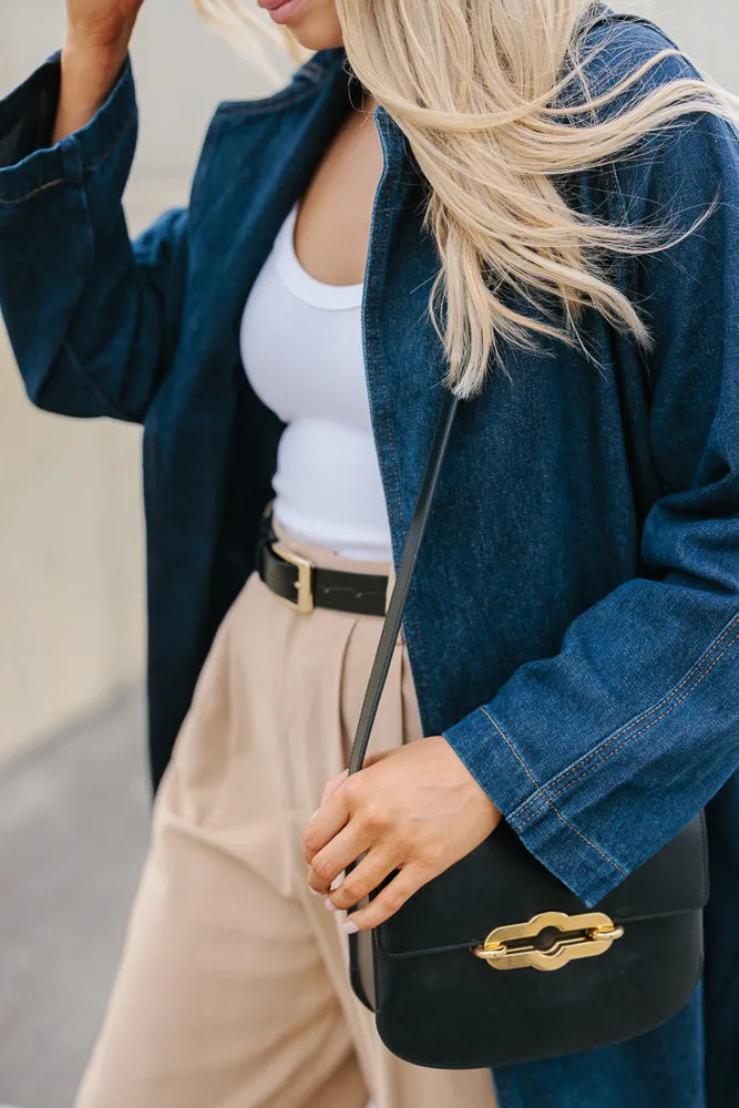 Brylee Jacket - Dark Denim