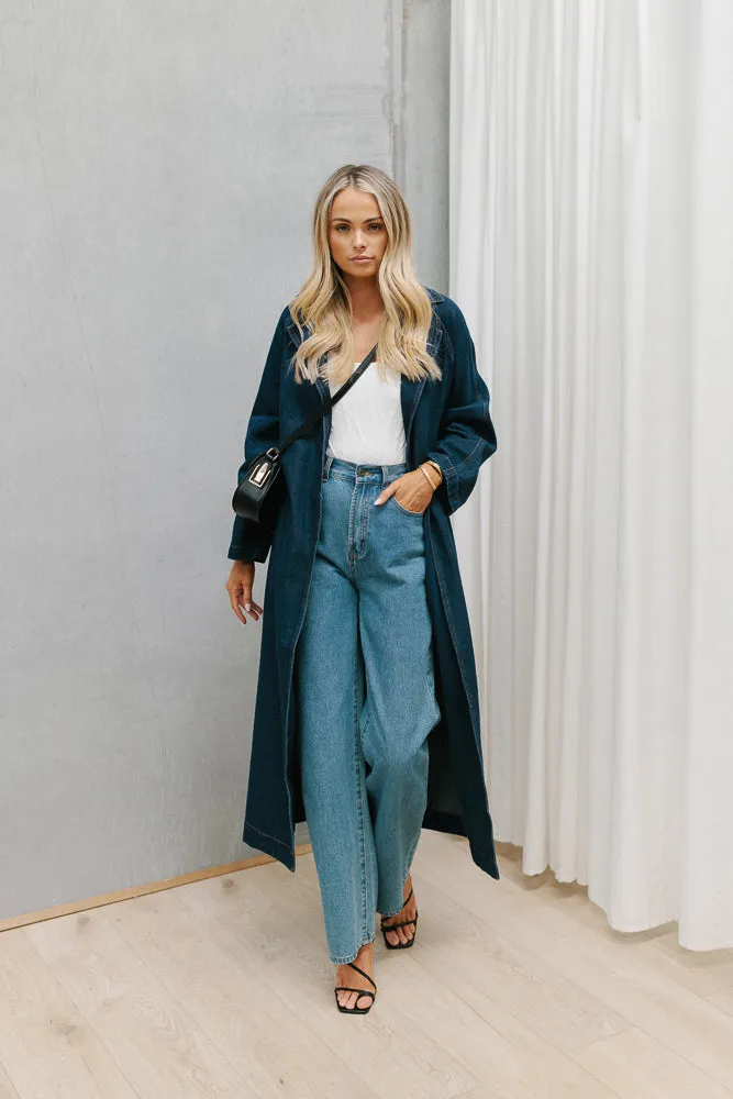 Brylee Jacket - Dark Denim