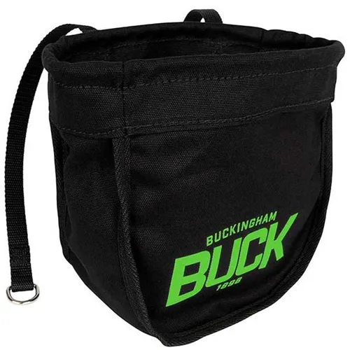 Buckingham Black Canvas Bolt Bag 4570B2