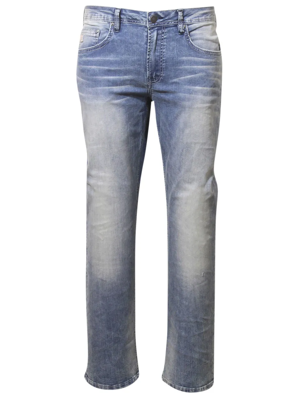 Buffalo David Bitton Men's Driven-X Jeans Relaxed Stretch Sandblasted Blue 31x30