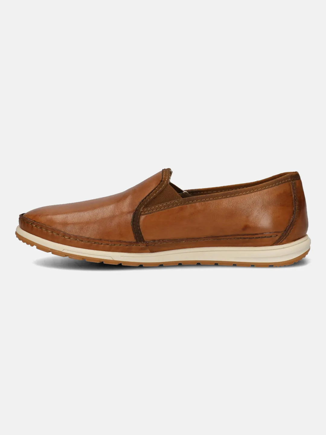 bugatti Light Brown Loafers