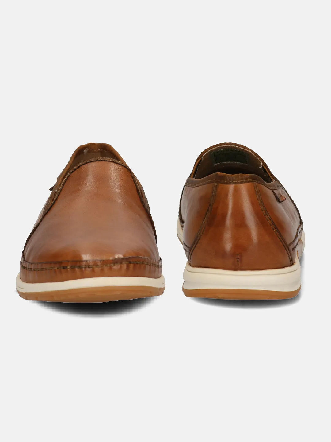 bugatti Light Brown Loafers