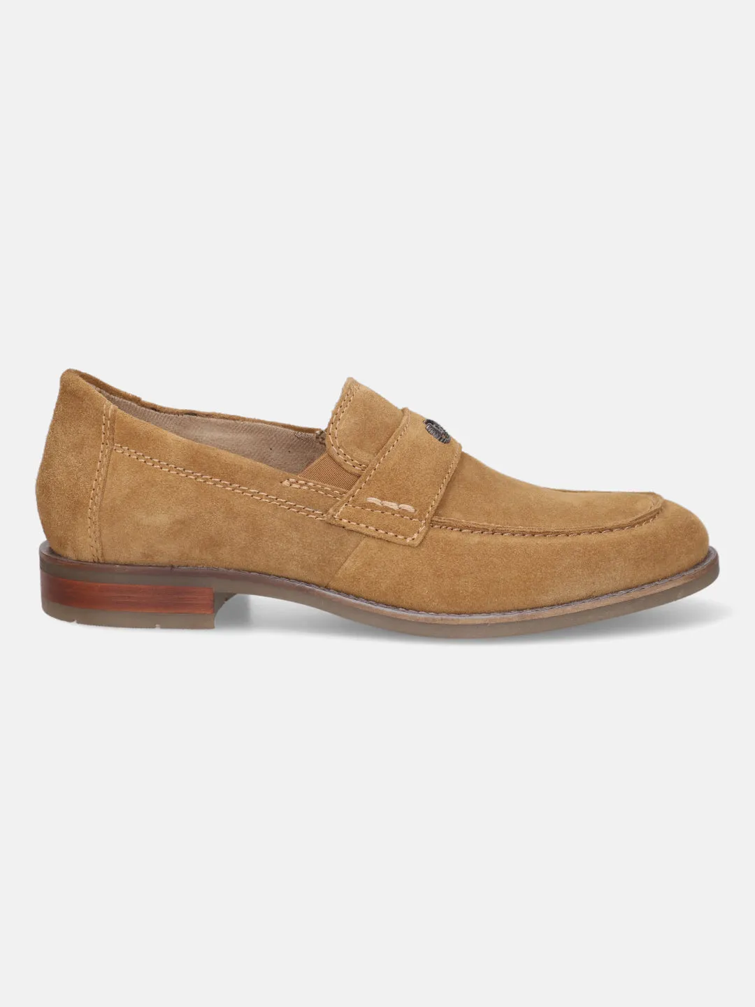 bugatti Sand Suede Loafers