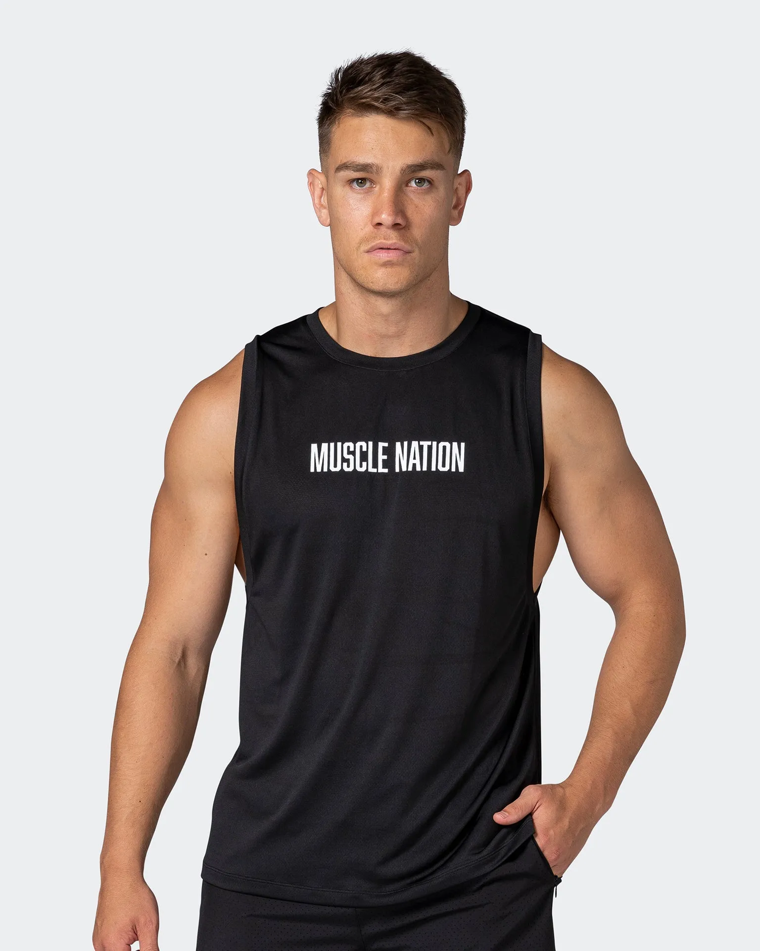 Burly Training Tank - Black