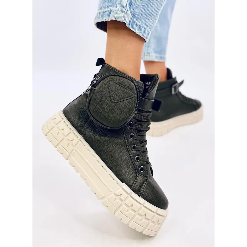 Burn Green sneakers for the ankle