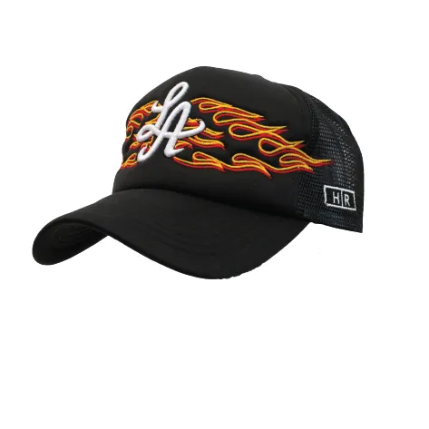 BURNING ANGEL ESSENTIAL TRUCKER FOAM TRUCKER (BLACK)