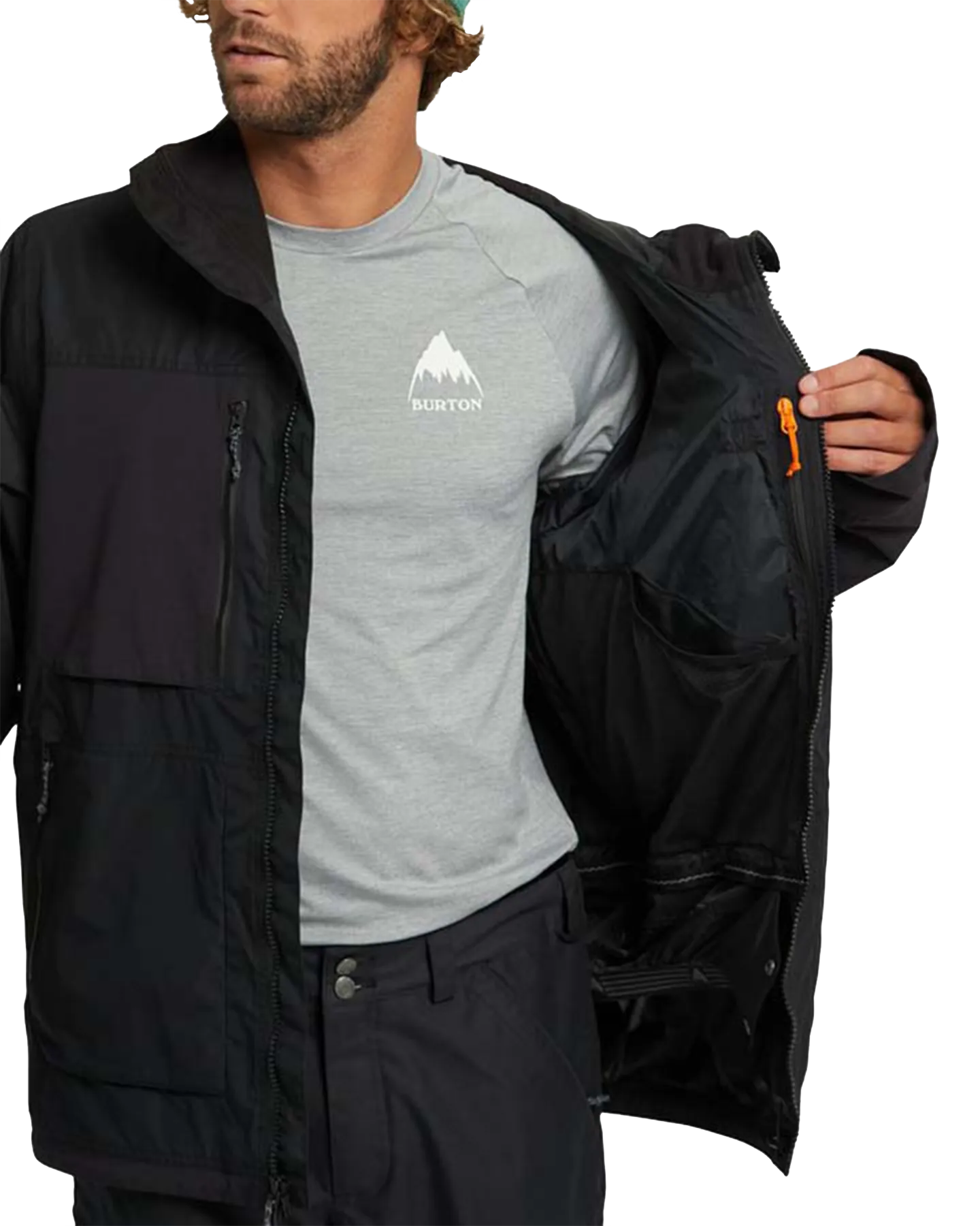 Burton Men's Frostner 2L Snow Jacket - True Black