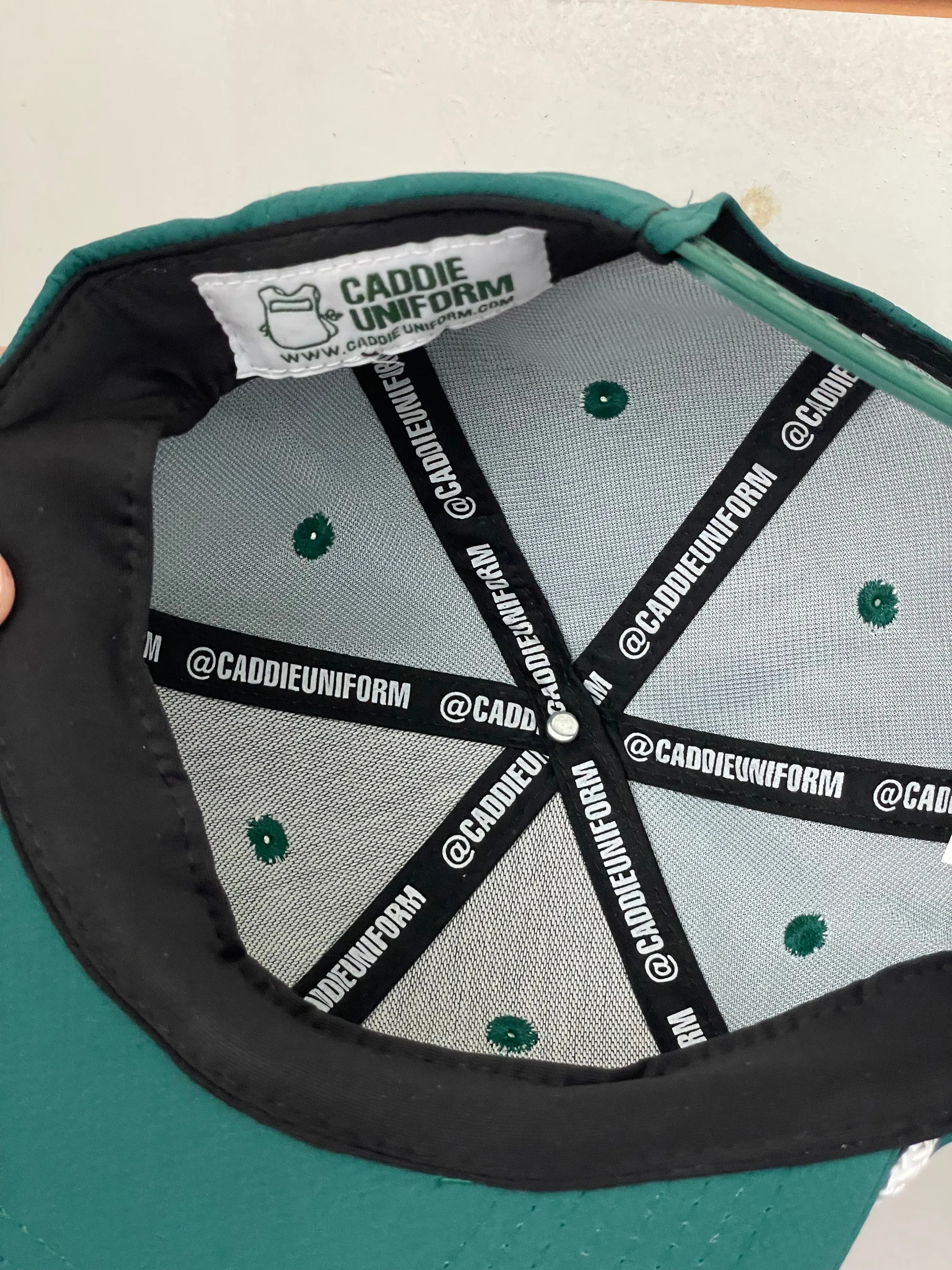 Caddie Uniform Looper Green Hat