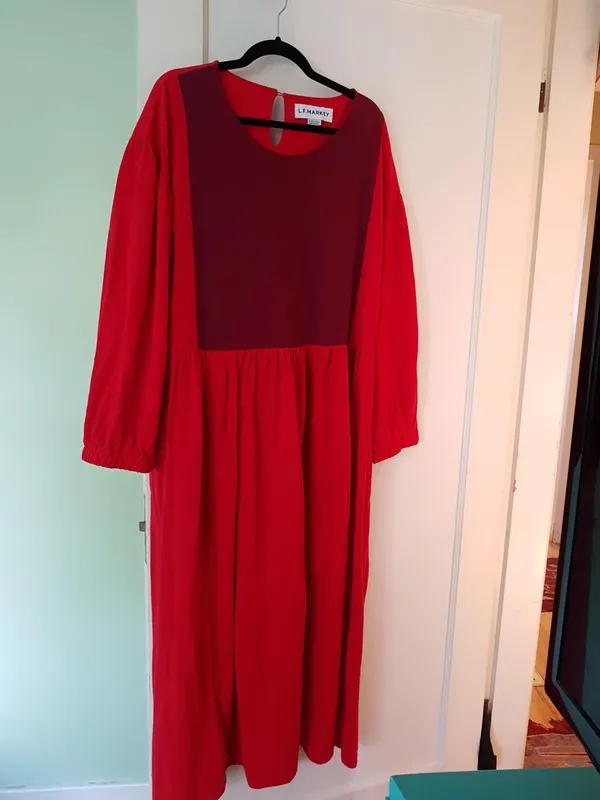 Calder Dress - Cherry
