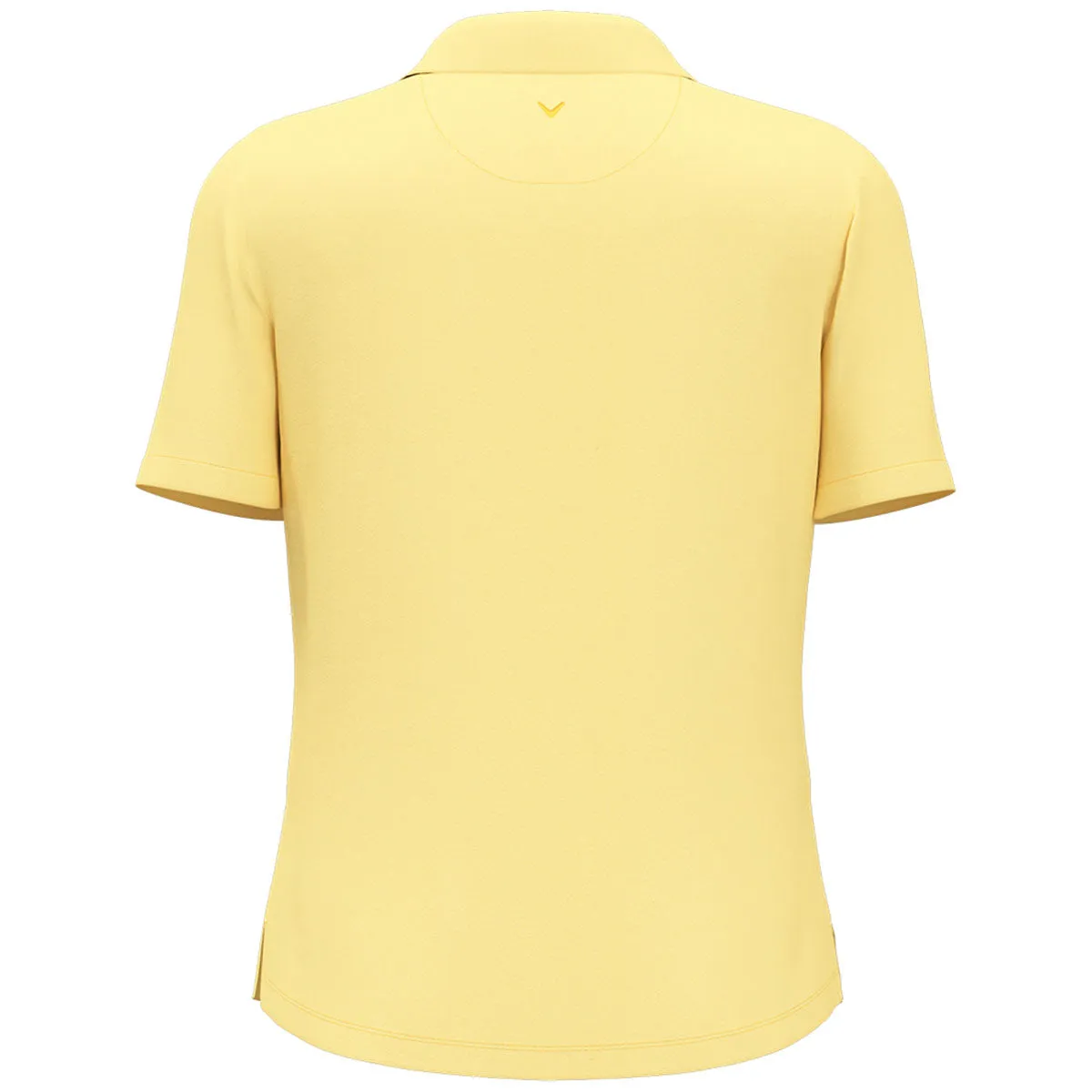 Callaway Women's Banana Cream Micro Texture Polo