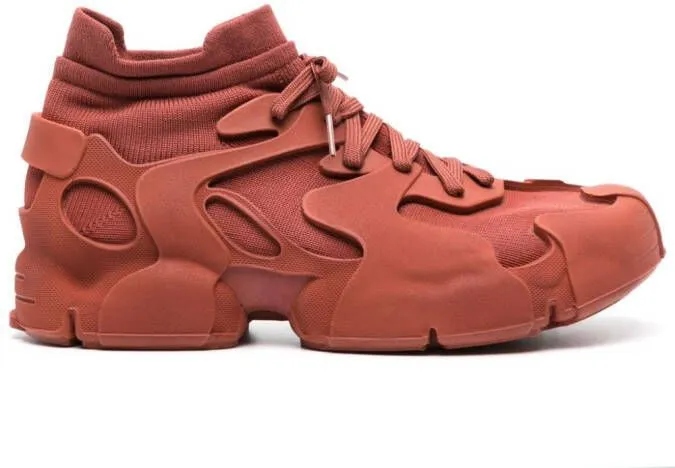 CamperLab Tossu ankle-sock chunky sneakers Red