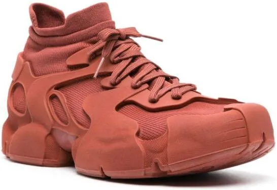 CamperLab Tossu ankle-sock chunky sneakers Red
