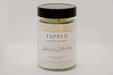 Candles: Tappen Soy Candle 8.5 oz ea