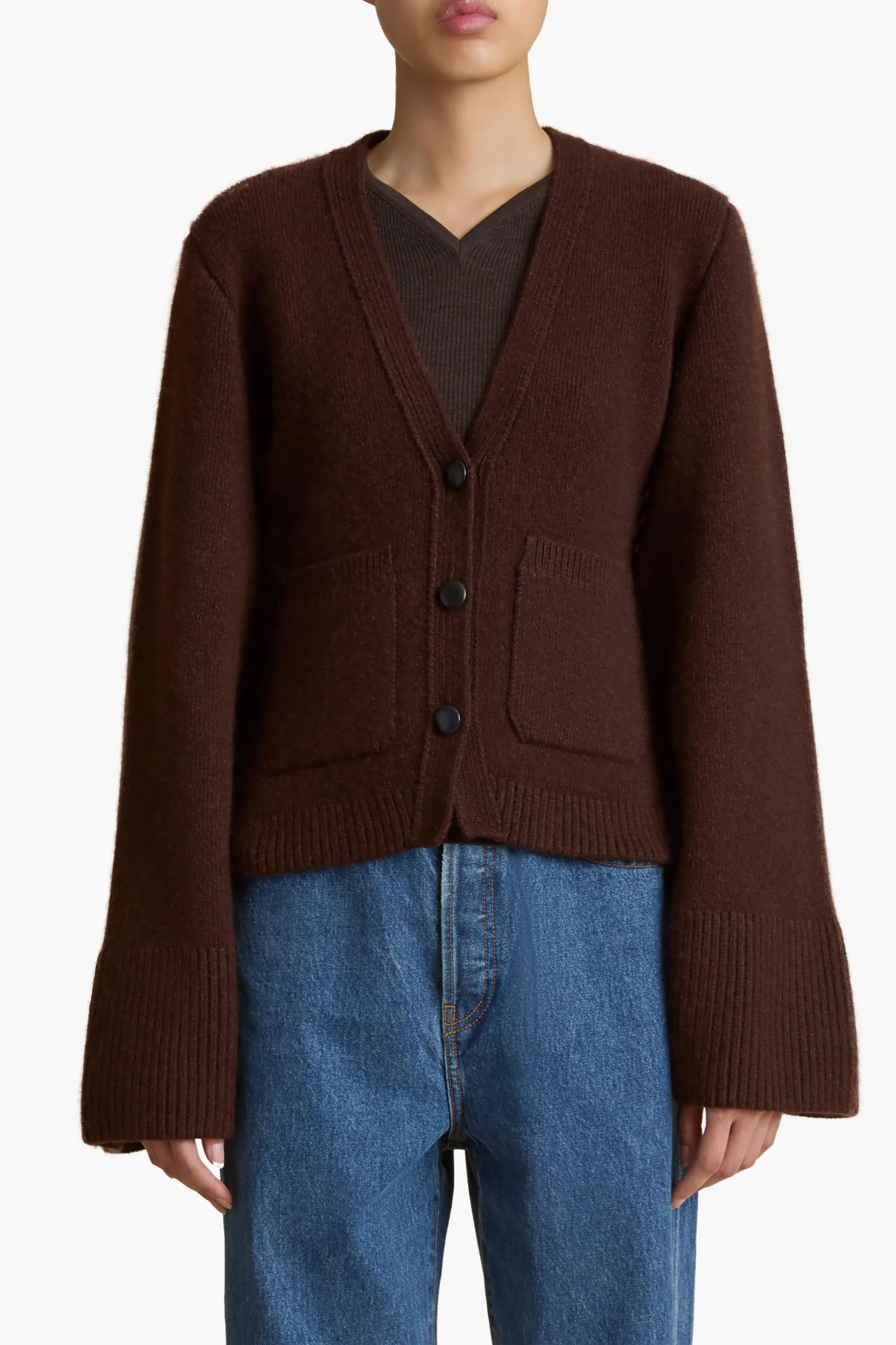 Cardigan Scarlet in Rosewood