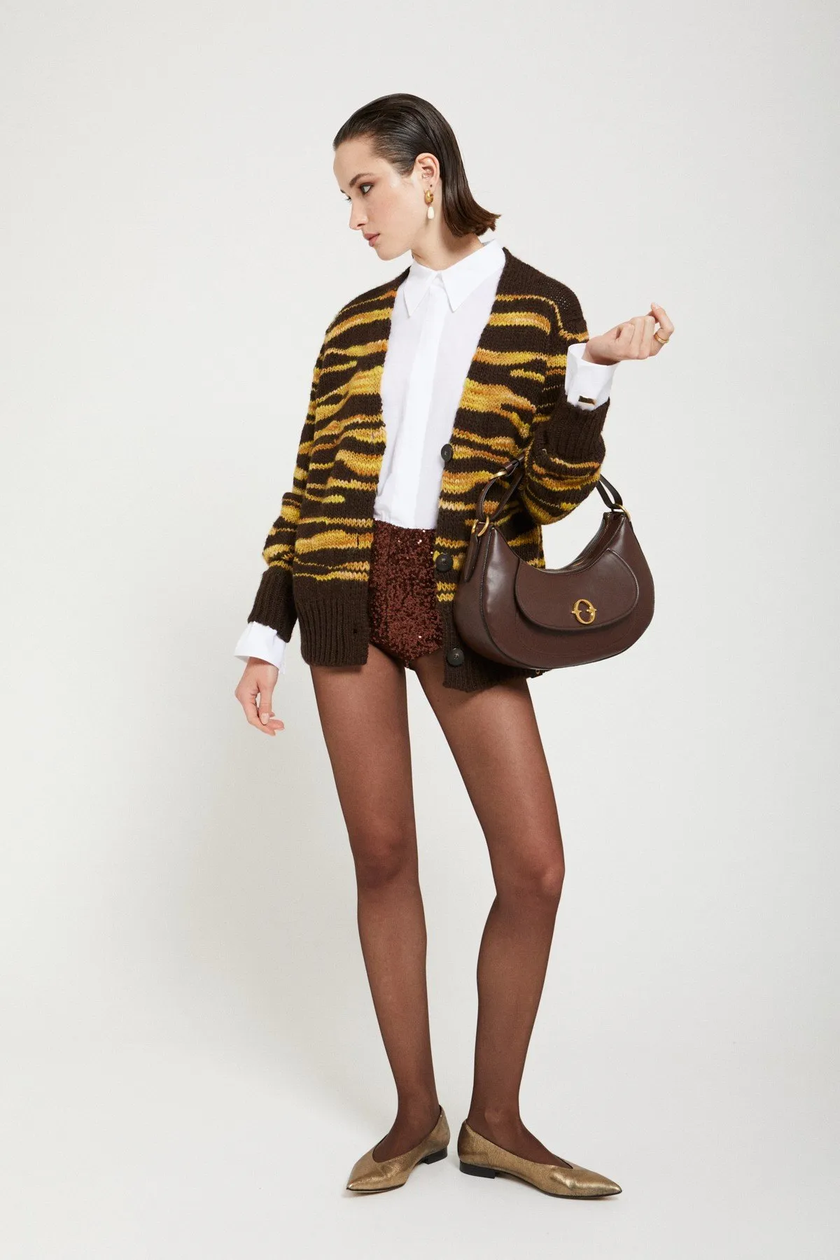 Cardigan with buttons