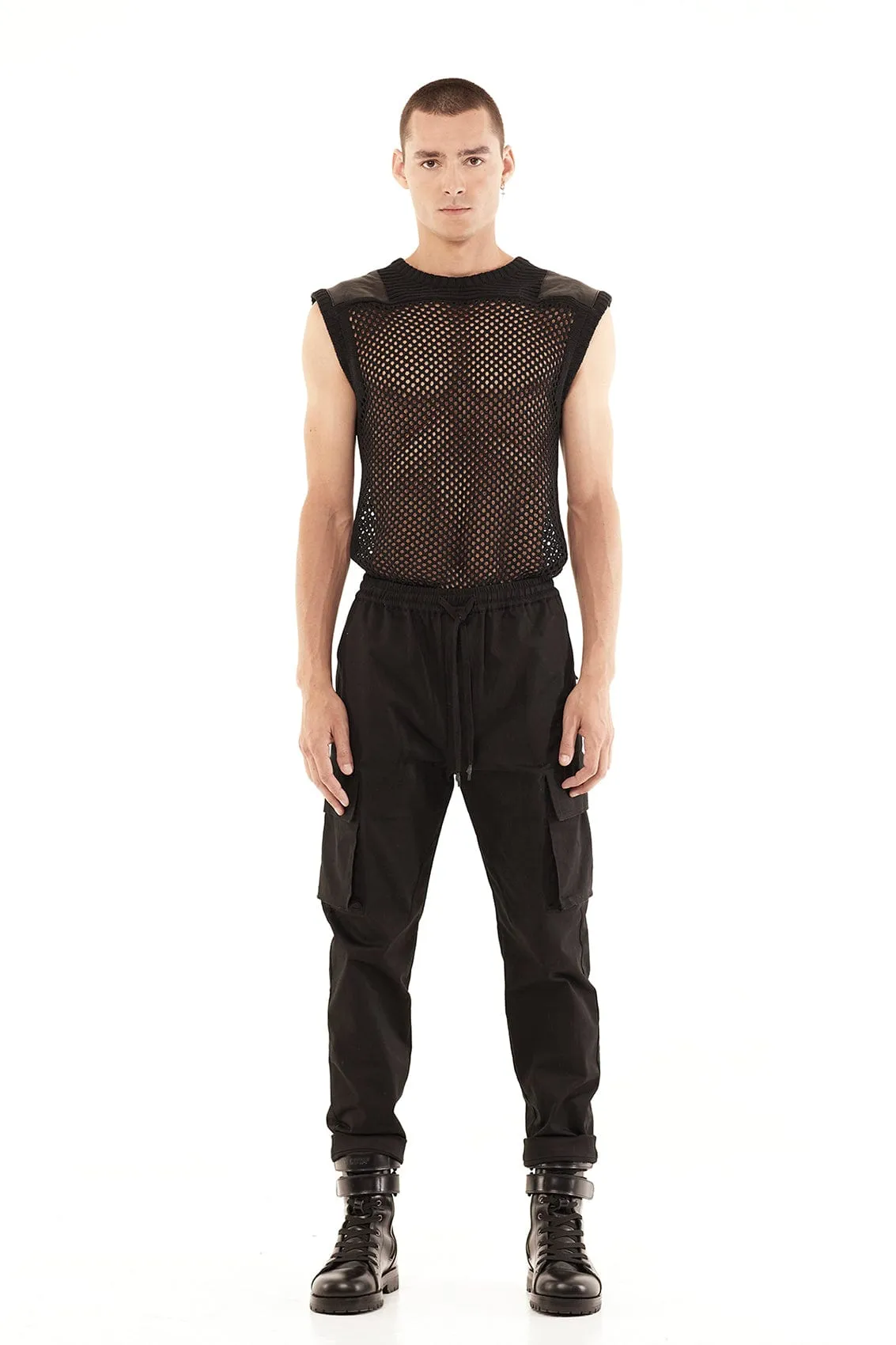 CARGO CLIMBING PANTS IN BLACK