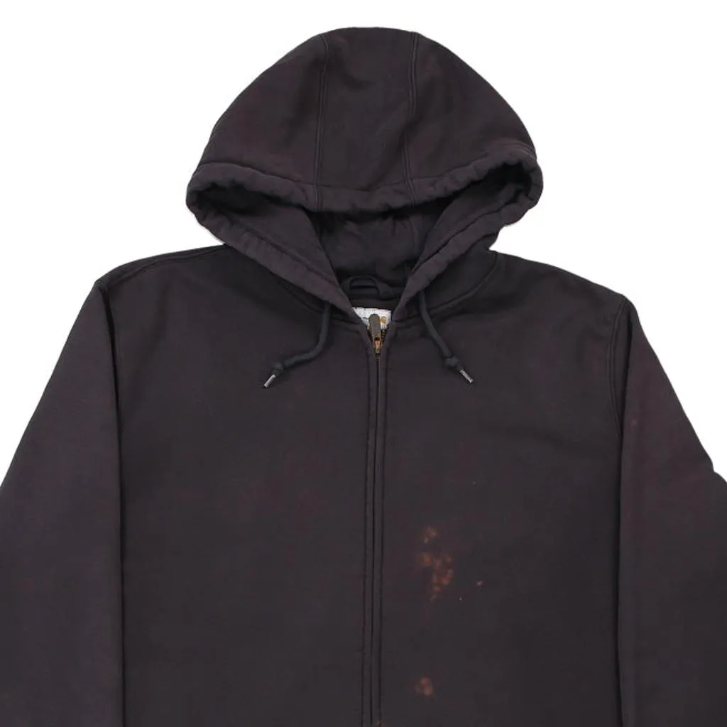 Carhartt Hoodie - XL Black Cotton Blend