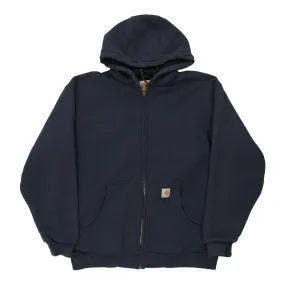 Carhartt Hoodie - XL Navy Cotton Blend