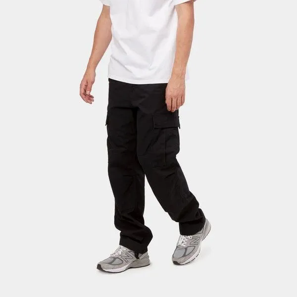 Carhartt WIP Regular Cargo Pant Black Columbia Ripstop