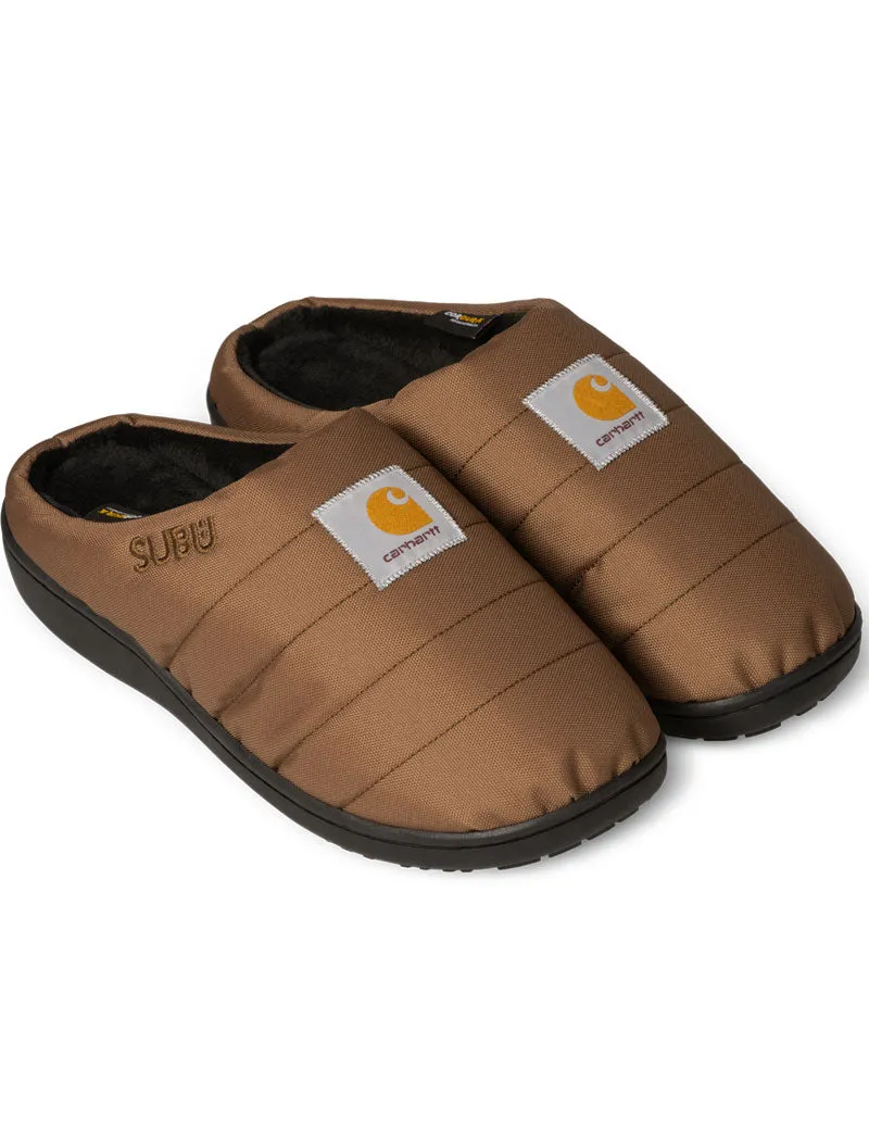 Carhartt Wip X Subu Cordura Slippers Hamilton Brown